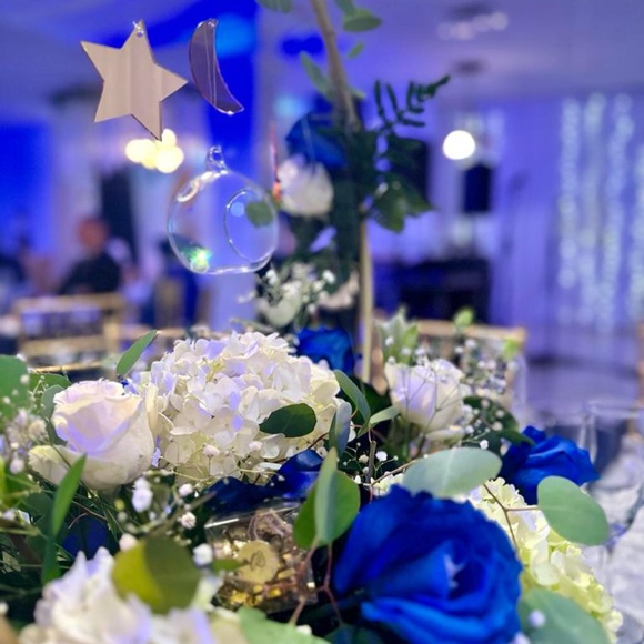 Quinceañera Navy blue dress - Picture 11 of 15